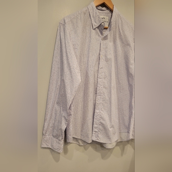 FRANK AND EILEEN Finbar Style Floral Print Button up Cotton Shirt Sz L - Picture 9 of 13